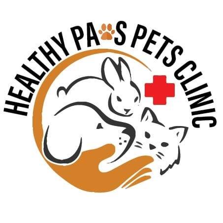 Healthy Paws Pet Hospital and Pet Mart logo
