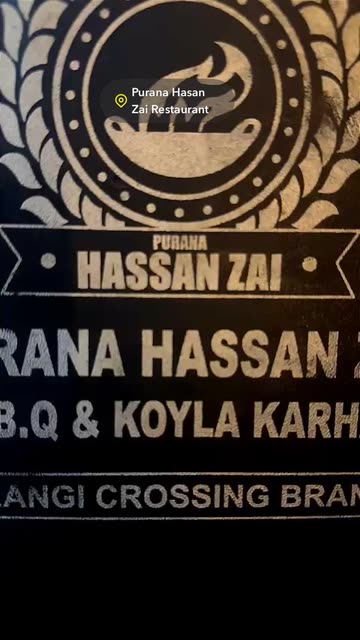 Purana Hasan Zai Restaurant logo