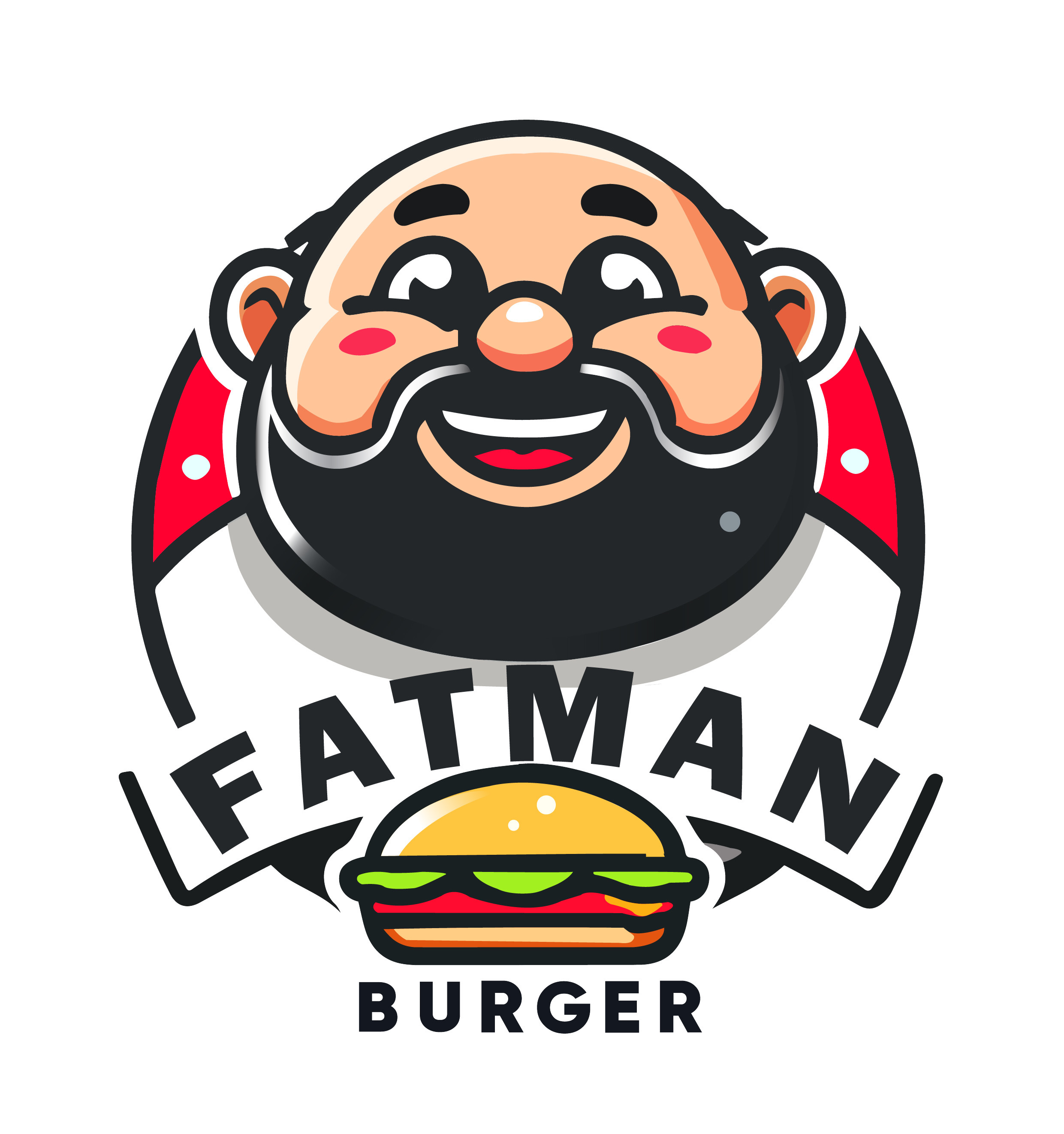 The FatMan Burgers logo