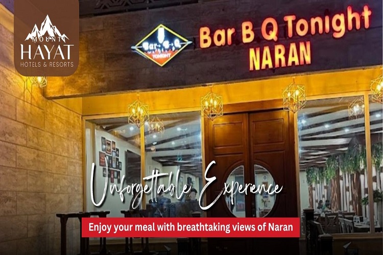 Bar B.Q. Tonight Restaurant NARAN logo