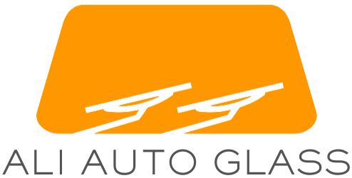 Ali Autos windscreen and body parts logo