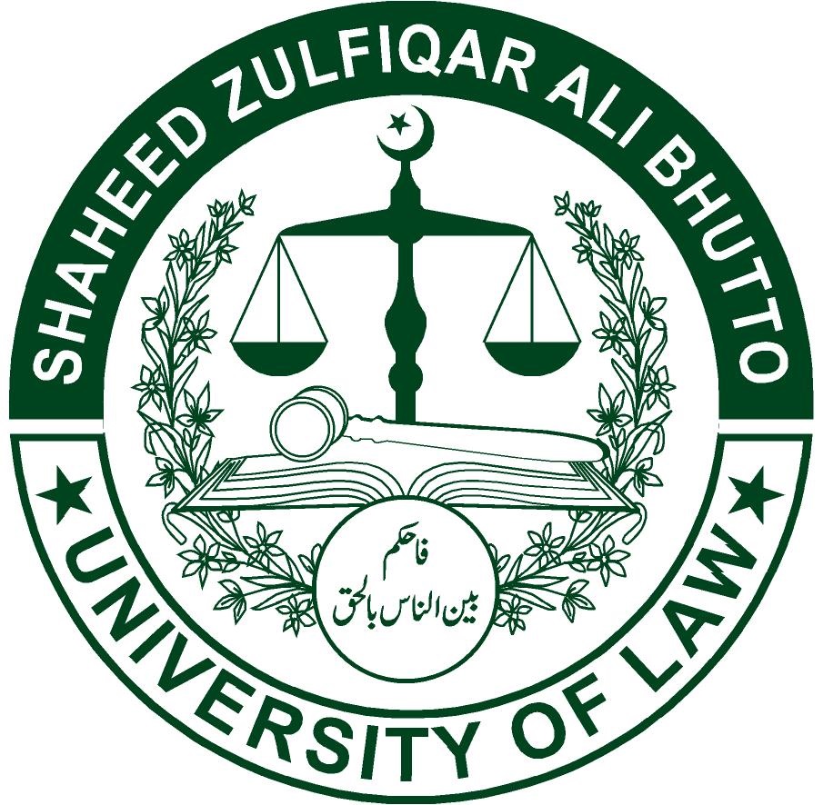 Shaheed Zulfiqar Ali Bhutto University of Law logo