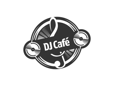 DJ Cafe and Restaurant logo