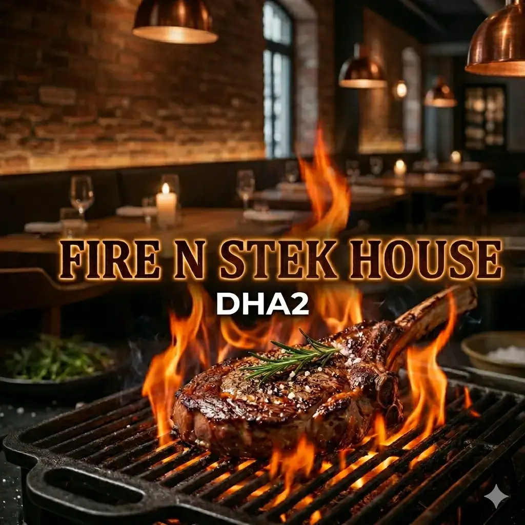 Fire 'n' Steak House Dha 2 branch logo