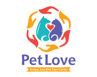 Animals and birds care center logo