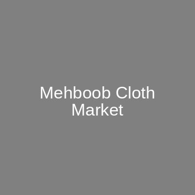 Mehboob Cloth Market logo