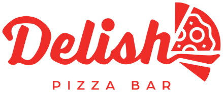 Delish Pizza Bar logo