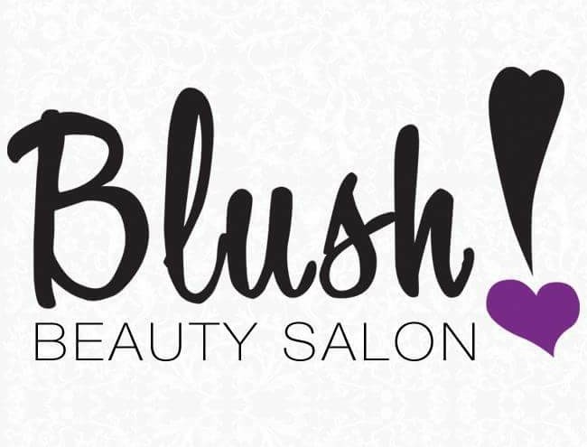 blush beauty salon peshawar logo