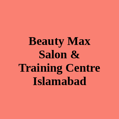 Beauty Max salon and training center logo