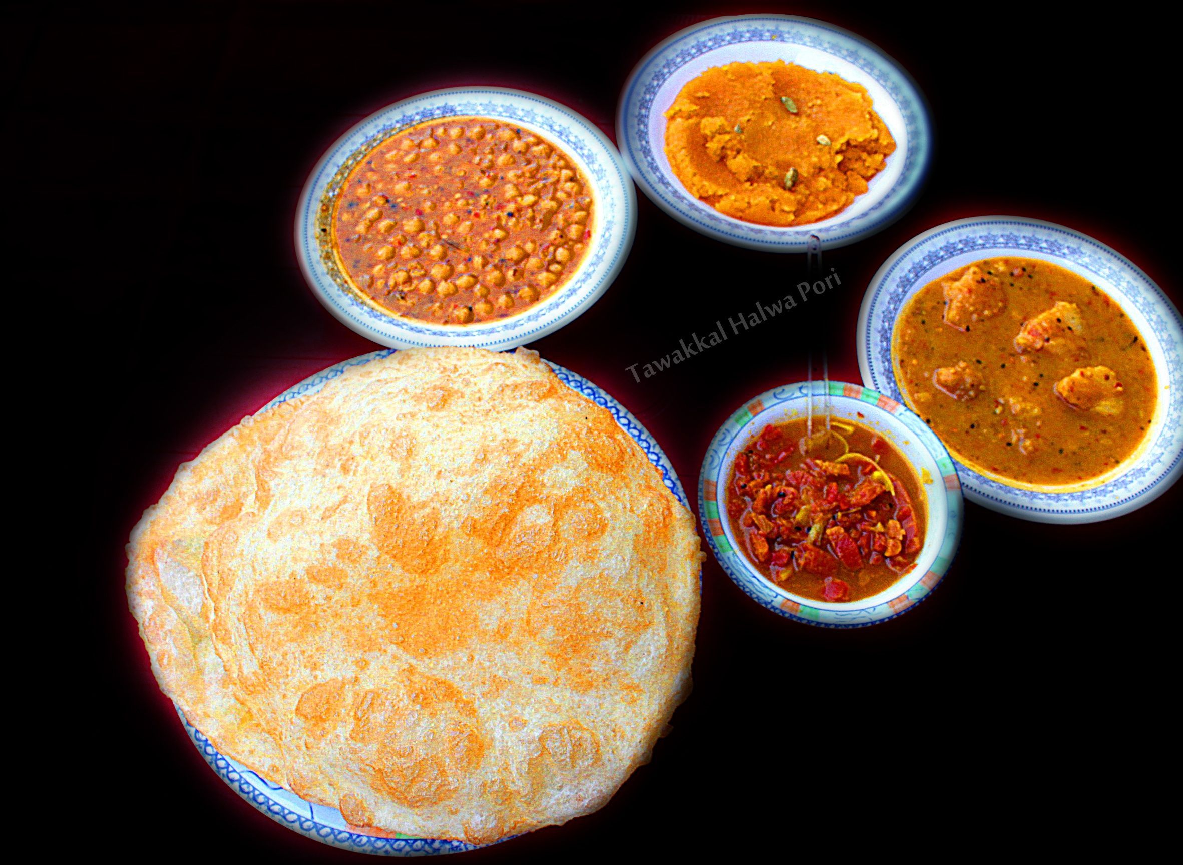 Tawakkal Halwa Poori logo