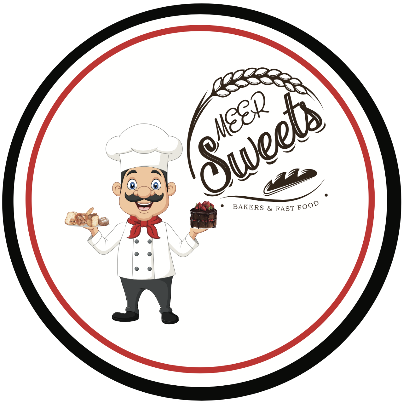 Meer Sweets & Bakers logo