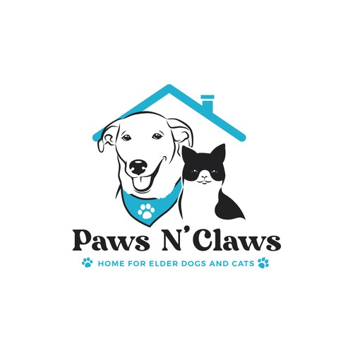 Paws & Claws logo
