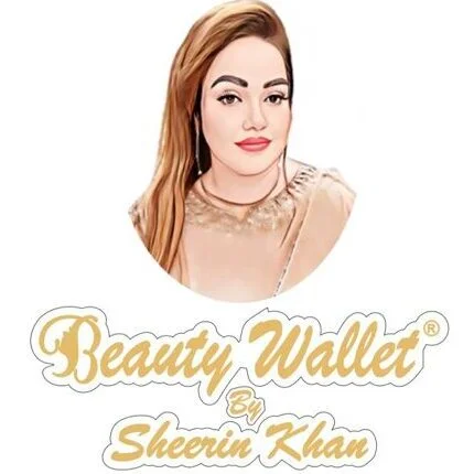 Beauty wallet by sheerin khan logo