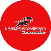 Fast Move worldwide courier service logo