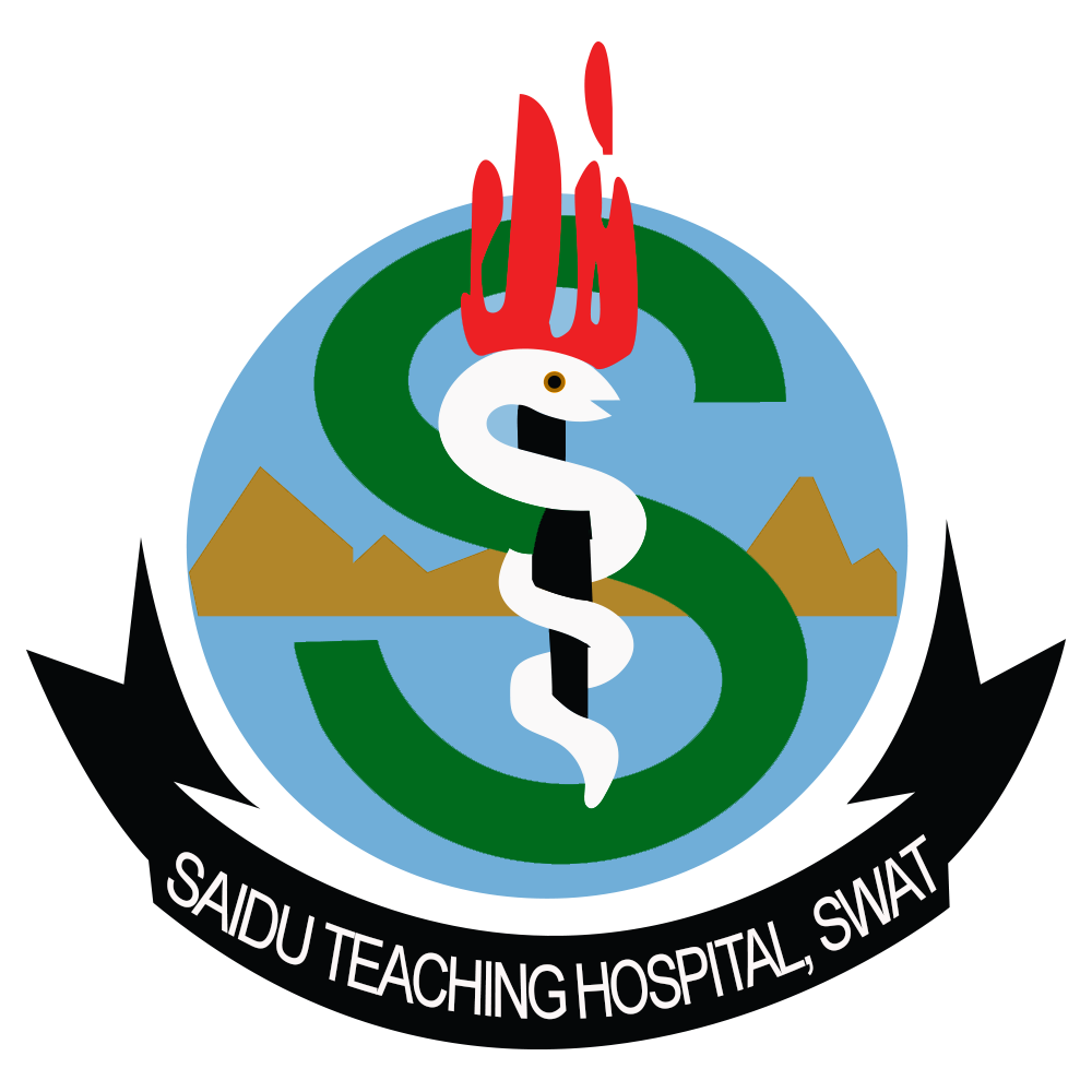 Saidu Teaching Hospital,Swat. logo