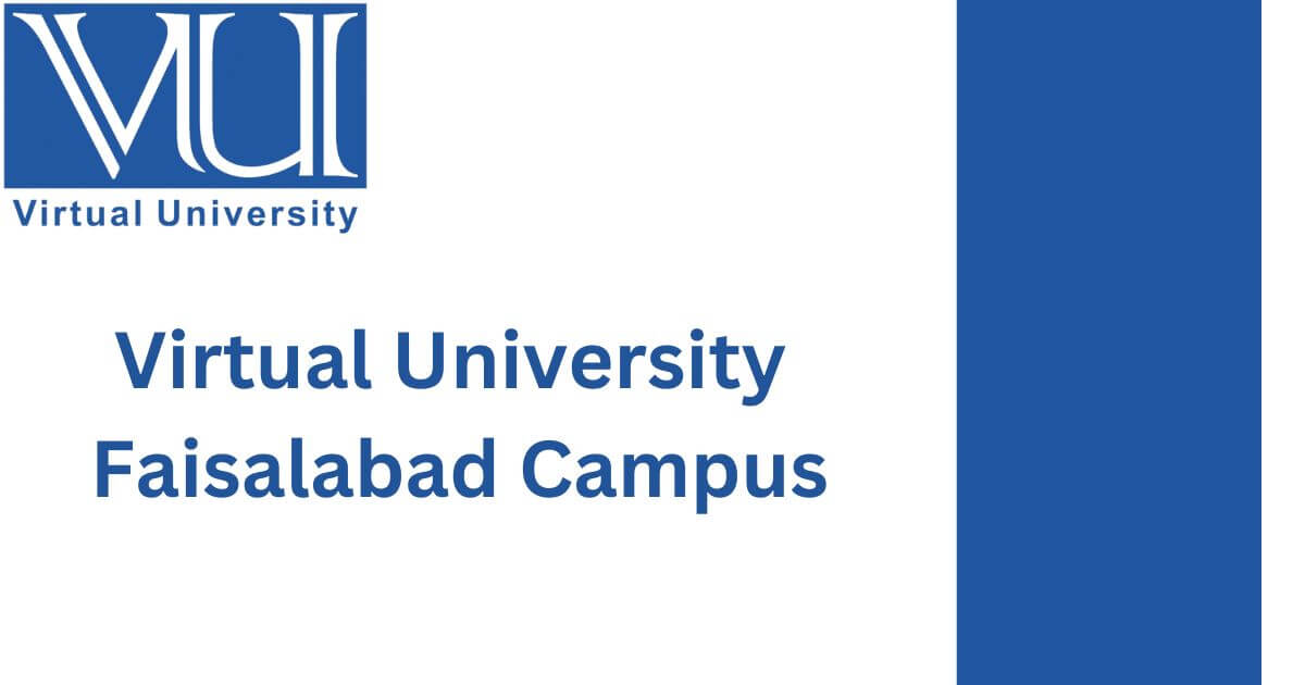 Virtual University Canal Road Campus, Faisalabad logo