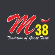 M 38 Pizza logo