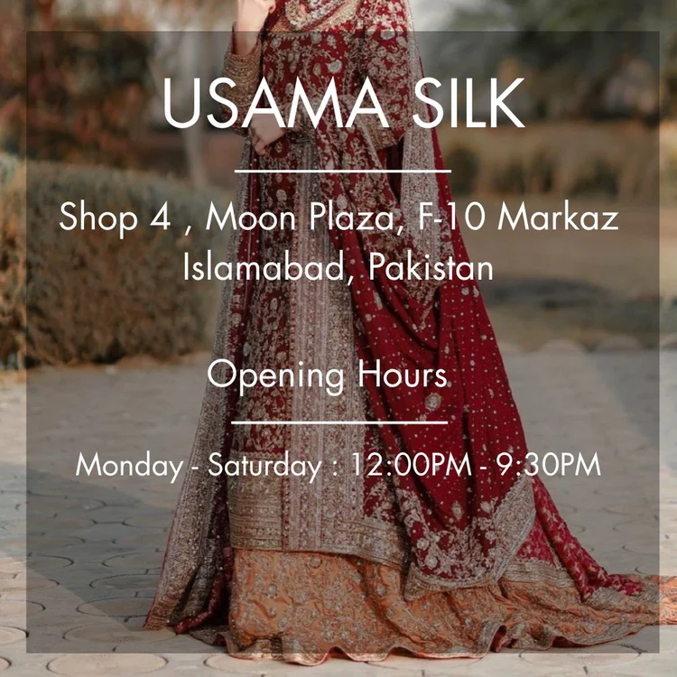 Usama Silk | Pakistani Bridal Wear & Fancy Women Wedding Dresses logo