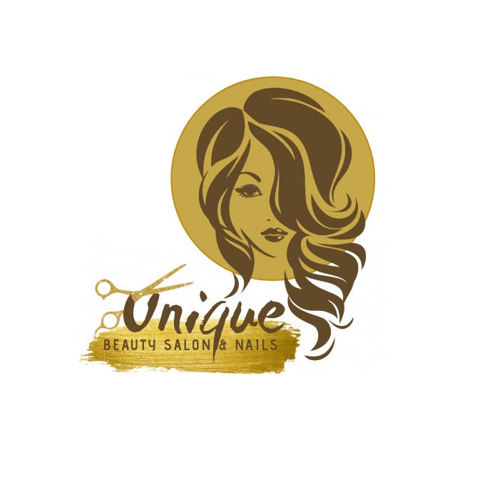 unique beauty salon logo