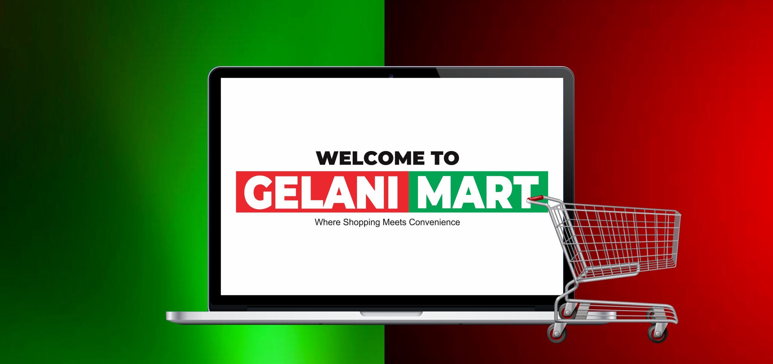 Gelani Mart / GM Mart, Khanna Pul logo