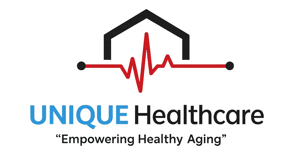 X-ray Home Healthcare Services, Ultrasound, ECG, Echo, Doctor, Doppler, Lab test nearby in Karachi a Remote care by UNIQUE logo