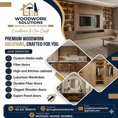 HA Carpentry - renovation - kitchen cabinets - Carpenter -doors-wood work Services in Rawalpindi - Islamabad logo