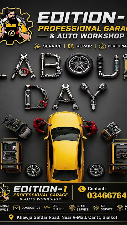 EDITION-1 Professional Garage & Auto Workshop logo