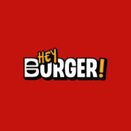 Hey Burger logo