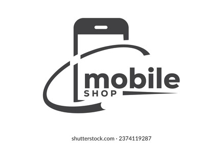 Mobile shop logo
